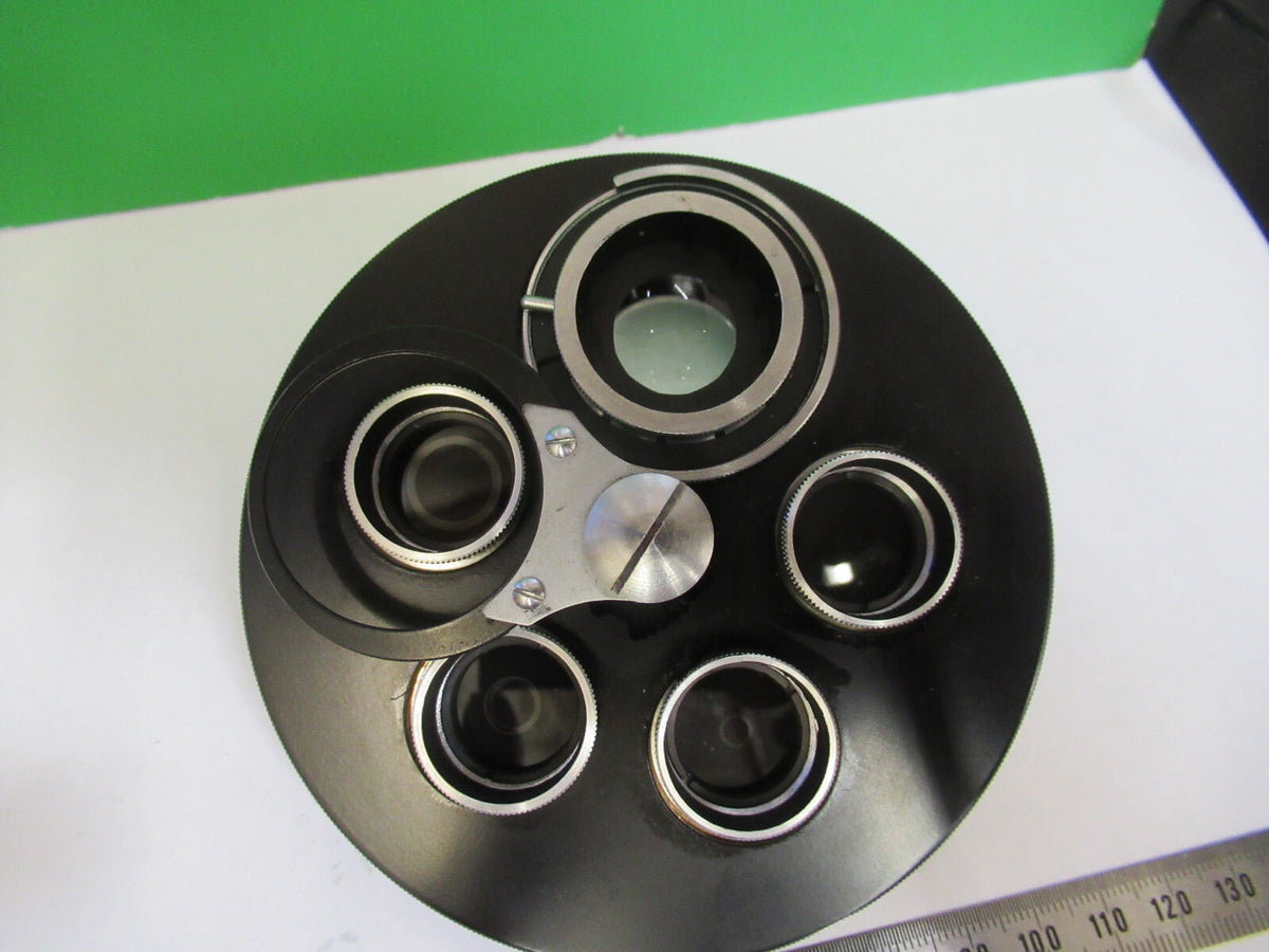 NIKON JAPAN PHASE CONTRAST CONDENSER OPTICS MICROSCOPE PART AS PICTURED &G2-A-84