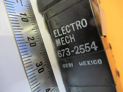 INDUSTRIAL SWITCH AIRCRAFT ELECTRO MECH 673-2554 ELECTRIC AS PICTURED #P4-A-02