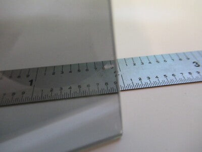 OPTICAL GLASS PLATE ND NEUTRAL DENSITY FILTER OPTICS AS PICTURED &79-A-36