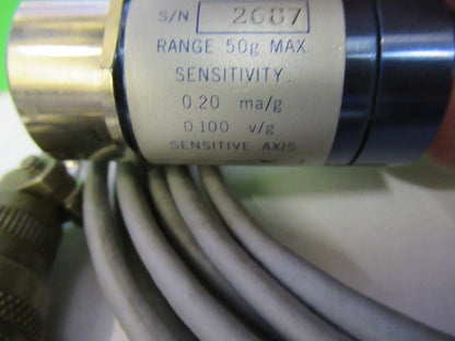KISTLER ACCELEROMETER SERVO SENSOR  305A RARE AS PICTURED S1-B-43