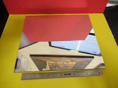 OPTICAL LARGE PLANO MIRROR OPTICS AS PICTURED &FT-6-118