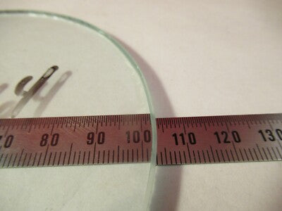 GLASS STAGE OPTICS MICROSCOPE PART AS PICTURED &8-B-38