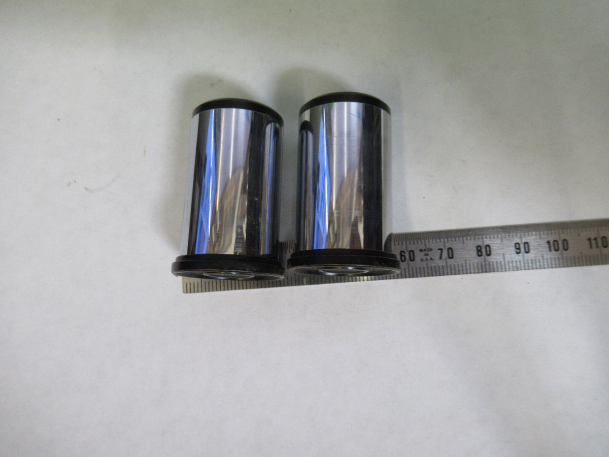 LEITZ WEZTLAR PAIR EYEPIECES 10X OPTICS MICROSCOPE PART AS PICTURED X4-A-34