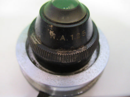 SPENCER AO ANTIQUE CONDENSER +IRIS OPTICS MICROSCOPE PART AS PICTURED 80-B-17