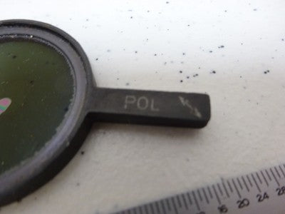 FÜR TEILE MIKROSKOP POL POLARISATOR OBJEKTIVOPTIK AS IS BIN#N6-87