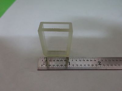CARL ZEISS GERMANY SPECTRAL QUARTZ CELL SPECTROSCOPIC AS IS BIN#U3-A-21