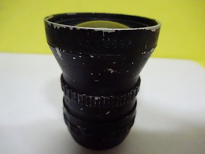 MICROSCOPE PART OPTICAL COSMICAR  TV LENS CAMERA OPTICS AS IS BIN#P7-09