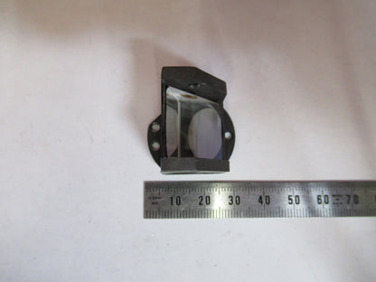 ANTIQUE BAUSCH LOMB OPTICS GLASS PRISM MICROSCOPE PART AS PICTURED S4-B-110