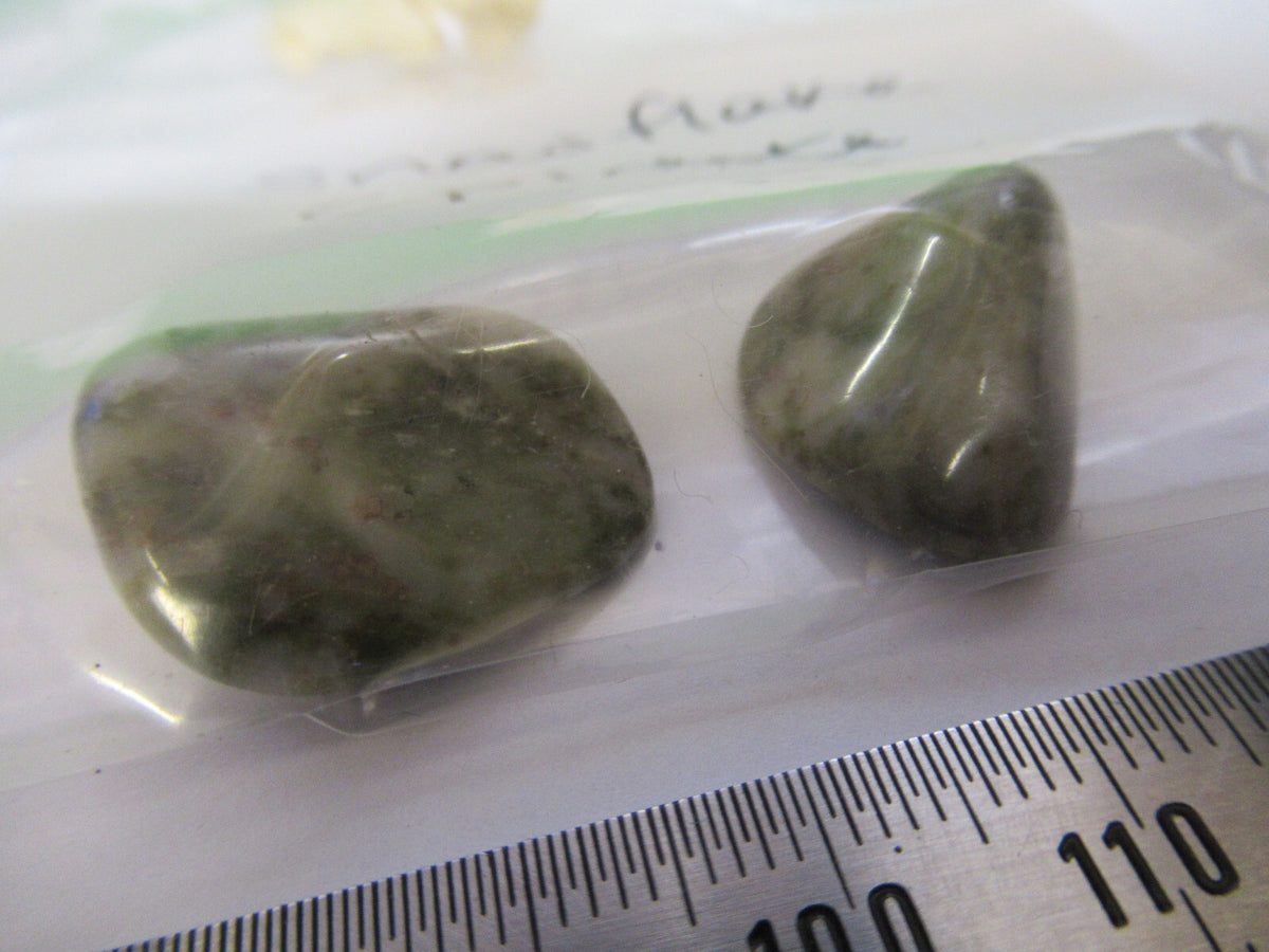 LOT PYTHON CRINOID EPIDOTE BADGER MICROSCOPE SAMPLES AS PICTURED X4-A-64