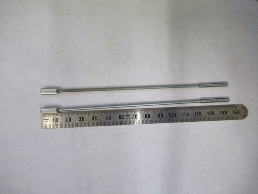 AUS JENA GERMANY POL SCREWS ADJUST SQUARE MICROSCOPE PART AS PICTURED T2-A-09