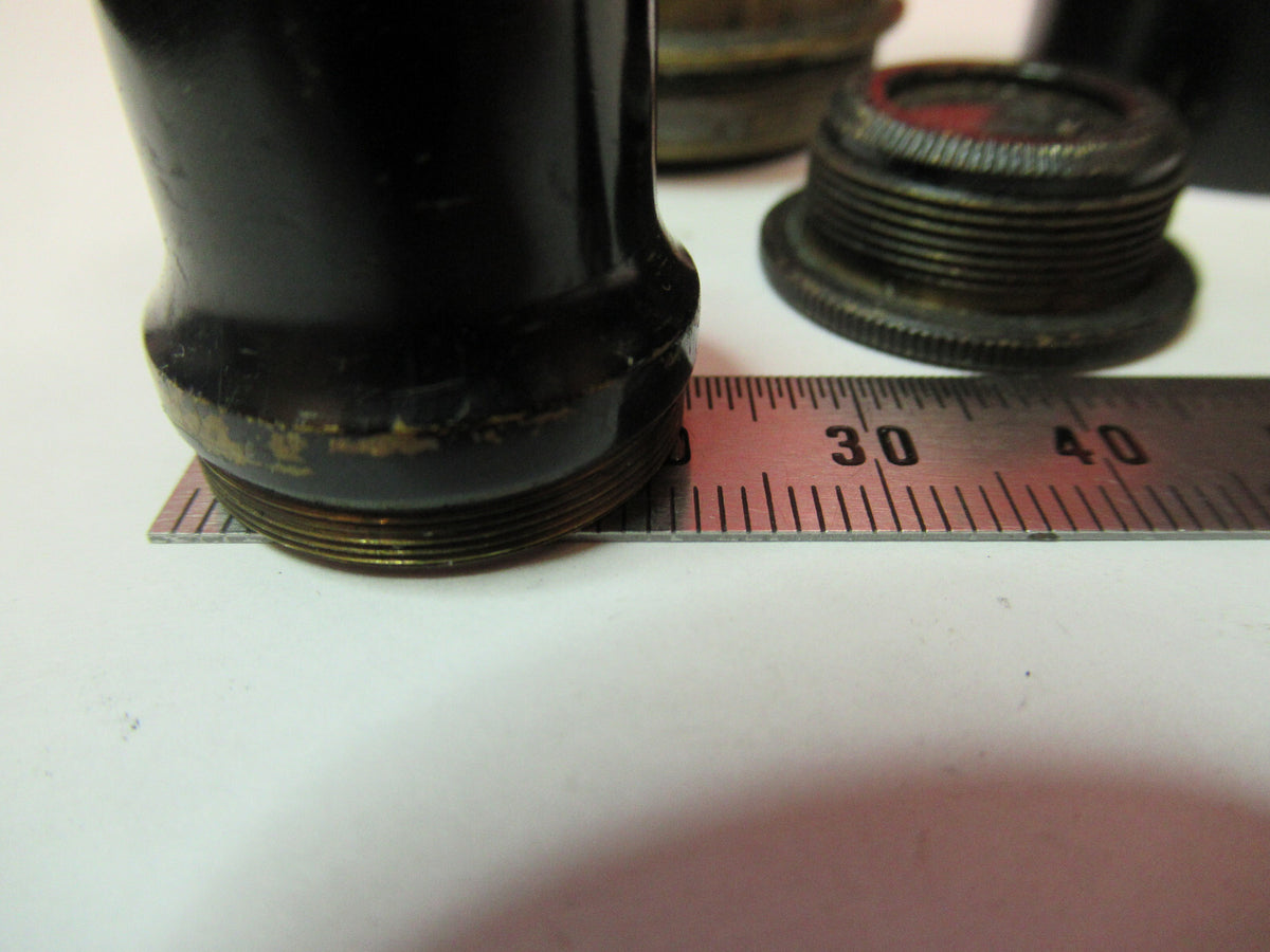 ANTIQUE BRASS LOT VERY OLD SCOPES MICROSCOPE PART AS PICTURED S3-B-06