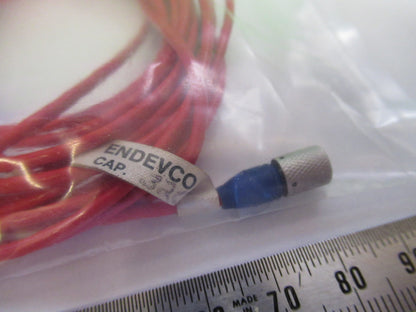 ENDEVCO 3090C 120in ACCELEROMETER CABLE LOW NOISE  10-32 connector V7-FT-74
