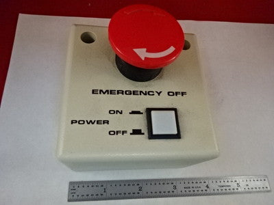 Emergency Stop Off Mushroom Switch Zygo Cut Off B