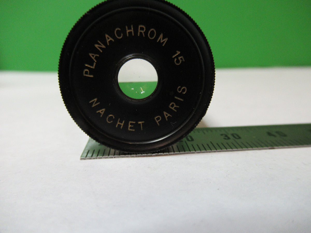 Antique Nachet Paris 15 Eyepiece Ocular Lens Microscope Part