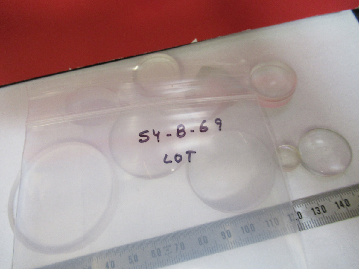 OPTICAL LOT LENSES ASSORTED OPTICS S4-B-69