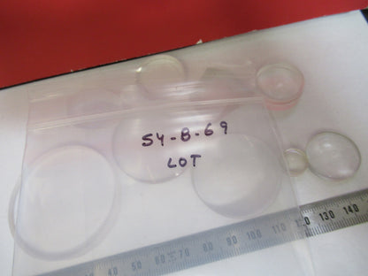 OPTICAL LOT LENSES ASSORTED OPTICS S4-B-69