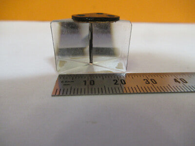 OPTICAL BAUSCH LOMB GLASS PRISM OPTICS AS PICTURED P5-B-35