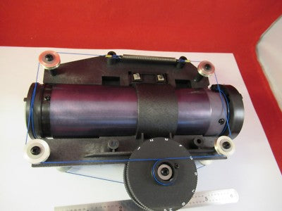 LEICA DMR GERMANY IRIS DIAPHRAGM OPTICS BRIGHT FIELD MICROSCOPE PART &A4-FT-78