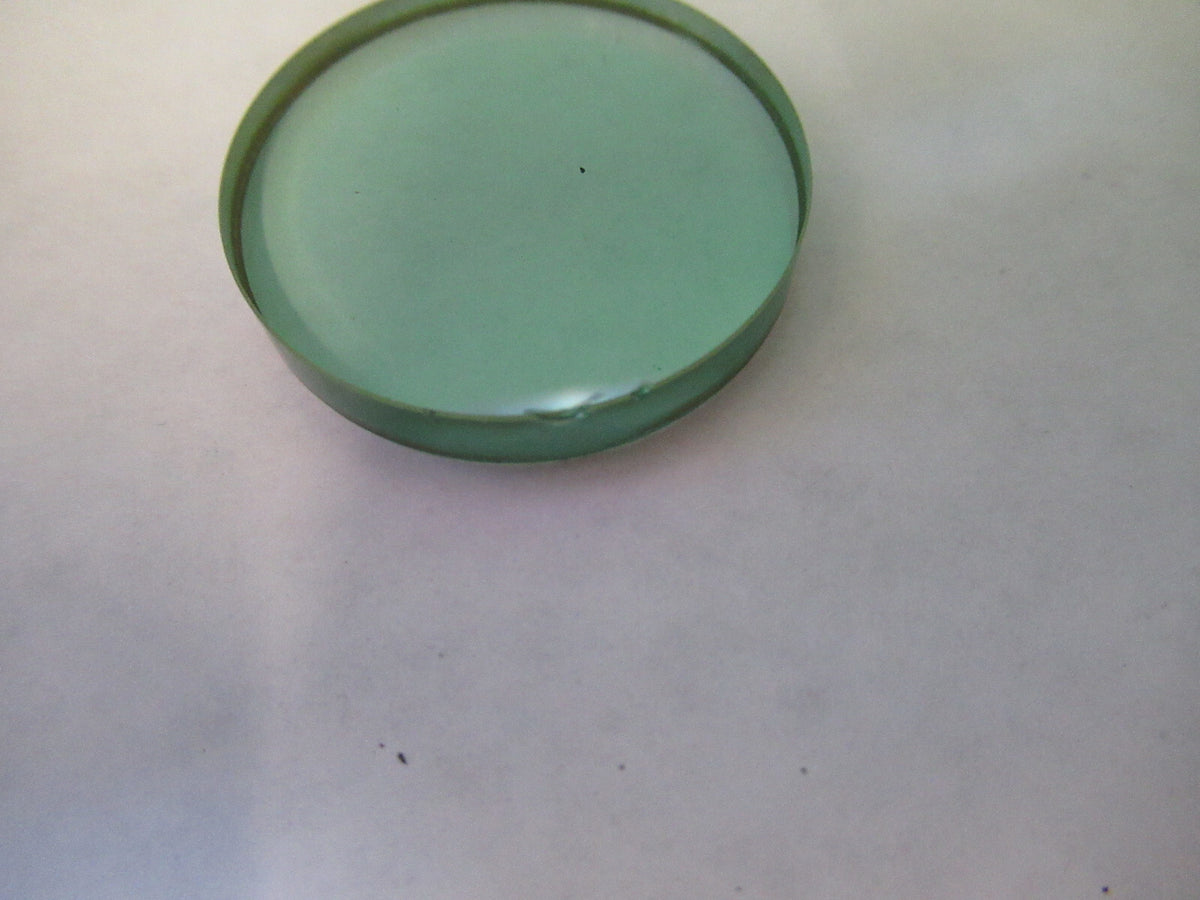 OPTICAL HEAT ABSORBING GLASS FILTER MICROSCOPE PART OPTICS AS PICTURED S1-B-12