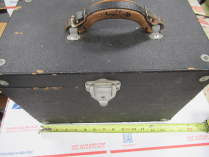 EMPTY AO SPENCER WOOD CABINET BOX MICROSCOPE PART AS PICTURED &TA-4