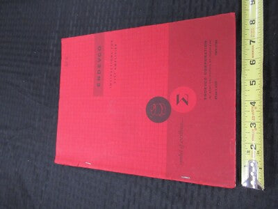 Endevco Vintage Instructions Manual 2607 Amplifier