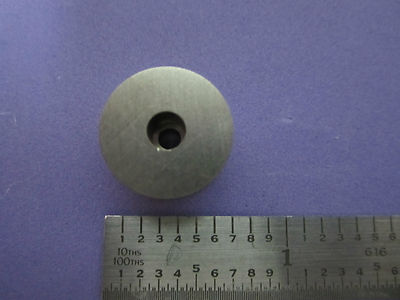 CHEMISCHES ELEMENT ZYLINDER WOLFRAM SCHWERE MASSE 28 GRAMM WIE BESEHEN #6-001