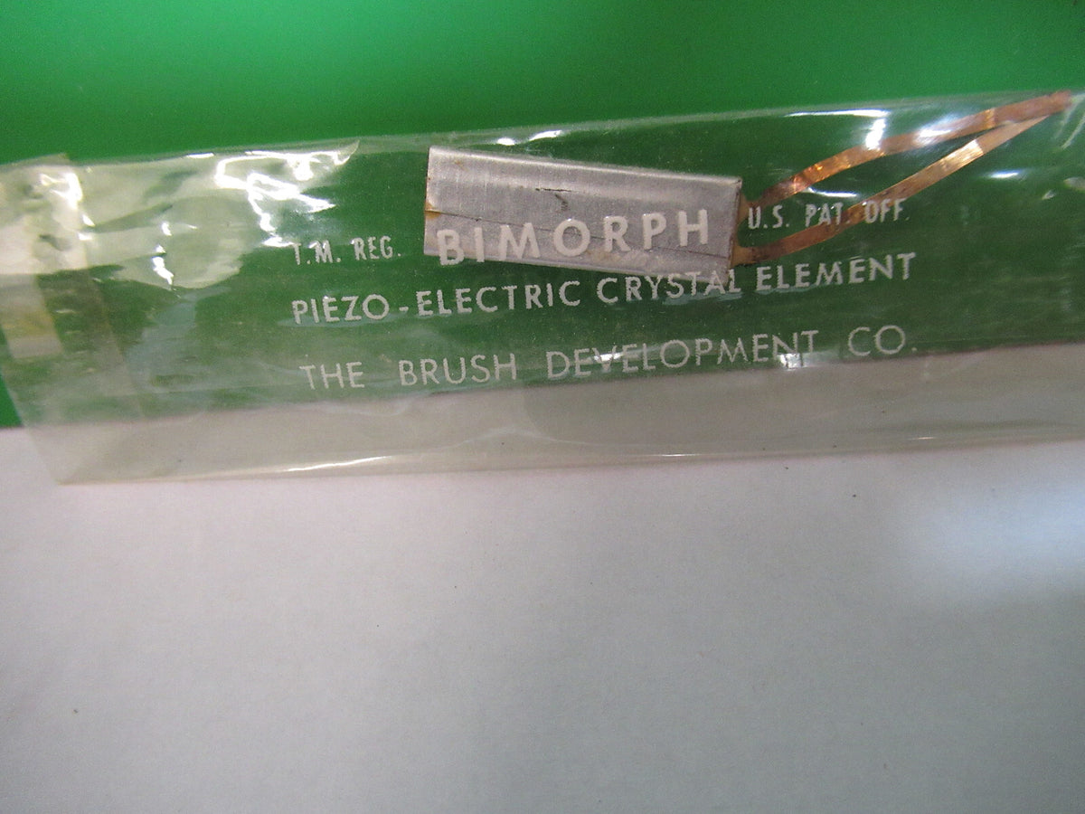 BRUSH BIMORPH PIEZO PIEZOELECTRIC PZT CERAMIC AS PICTURED &72-c-09