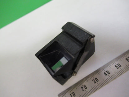 NIKON JAPAN HEAD GLASS PRISM OPTICS MICROSCOPE PART AS PICTURED T4-B-13