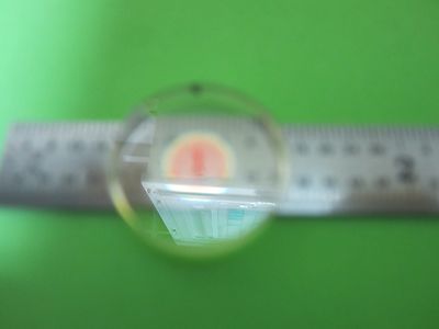 OPTICAL ZERODUR COATED WINDOW ATOMIC CLOCK OR GYRO LASER OPTICS  BIN#40-N
