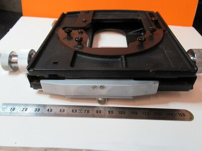 WILD M20 SWISS STAGE TABLE MICROMETERS MICROSCOPE PART as pictured &55R-B-25