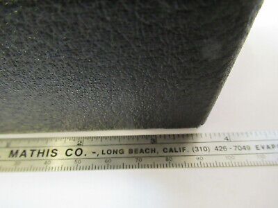 EMPTY BAUSCH LOMB WOOD BOX for MICROSCOPE PARTS AS PICTURED &P5-A-55