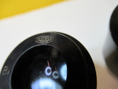 Olympus Japan Pair Bi WF10X Eyepiece Microscope Optics