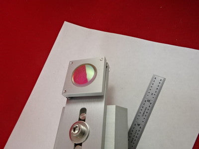 OPTICAL EDMUNDS SCI MOUNTED COATED FILTER MIRROR LASER OPTICS AS IS BIN#D1-B-05