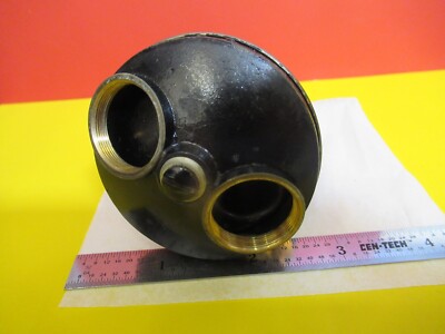 Antique Brass Spencer Lens Co. Buffalo Tubus Nosepiece Microscope Part AS Pic