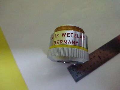 MICROSCOPE PART OBJECTIVE LEITZ GERMANY NPL 10X INFINITY OPTICS AS IS BIN#X1-58
