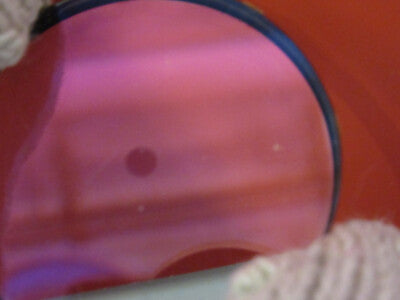 Optical Coated Lens Mil Spec Holed Coating Rare Optics