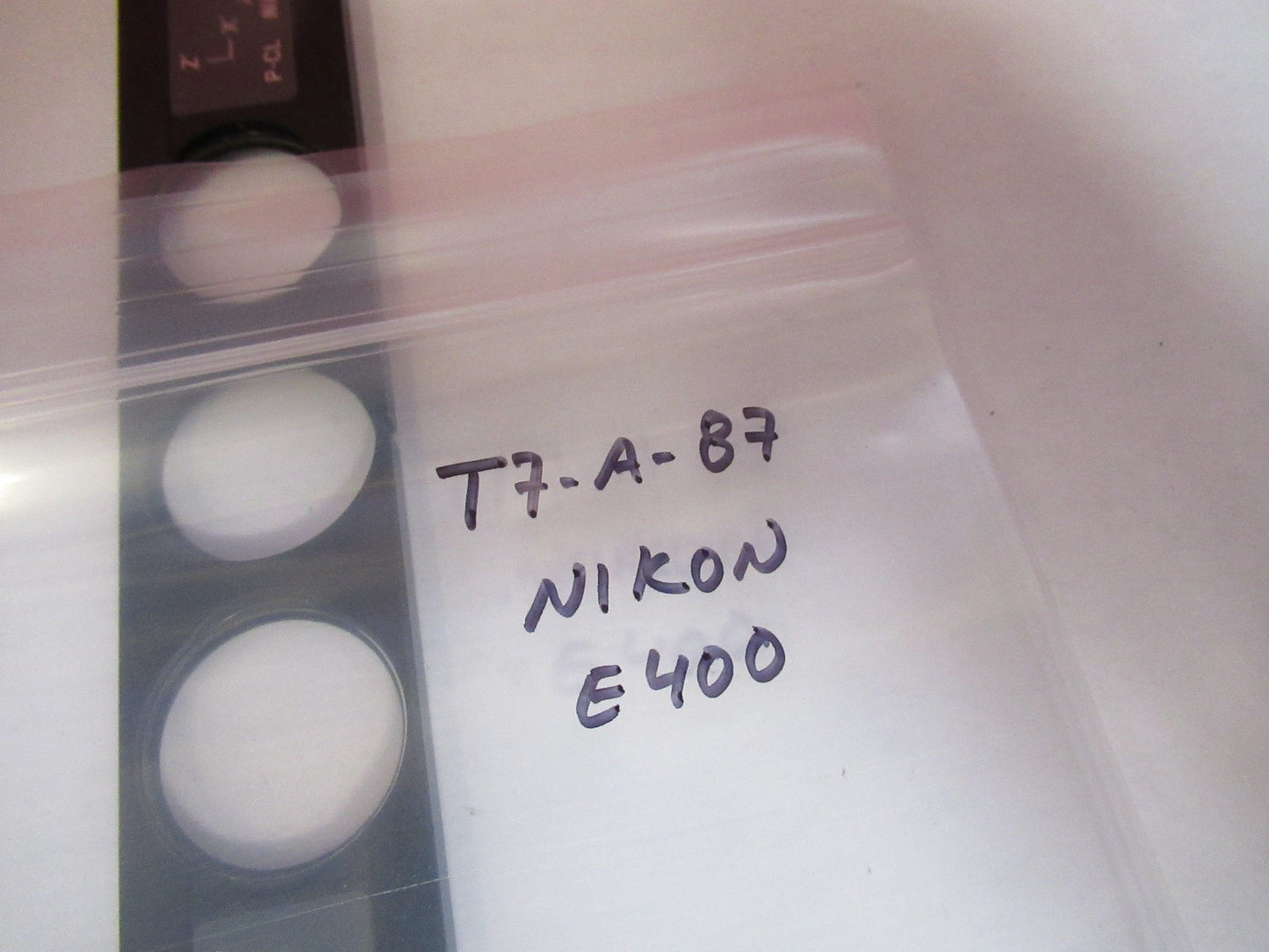 NIKON E400 ECLIPSE POL LAMBDA P-CL OPTICS MICROSCOPE PART AS PICTURED T7-A-87