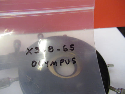 OLYMPUS JAPAN STAGE XY TABLE MICROMETER MICROSCOPE PART AS PICTURED X3-B-65