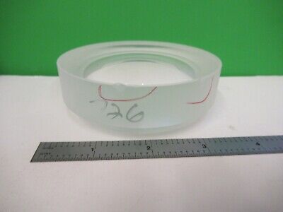OPTISCHE GROSSE SCHWERE DICKE PL CC-LINSE BK7 GLASLASEROPTIK WIE ABGEBILDET &amp;T2-B-11
