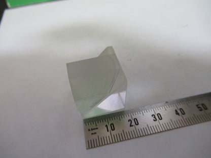 OPTICAL GLASS PRISM ASSEMBLY LASER OPTICS  AS PICTURED W1-B-07