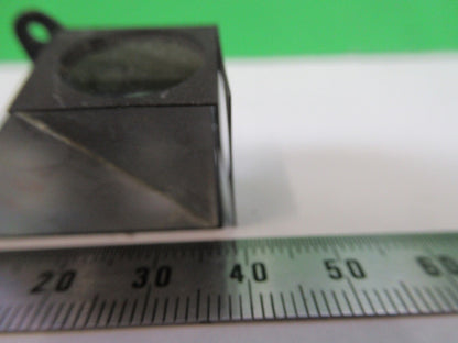 BAUSCH LOMB GLASS PRISM HEAD OPTICS MICROSCOPE PART AS PICTURED Q7-B-36