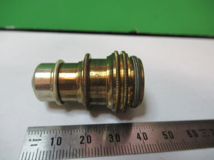 ANTIQUE BAUSCH LOMB OBJECTIVE 1.9mm LENS  MICROSCOPE PART AS PICTURED T5-A-94