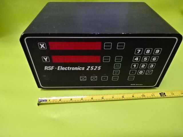 FOR PARTS  RSF ELECTRONICS Z525 READOUT MODULE POSITIONING AS IS #TD-3
