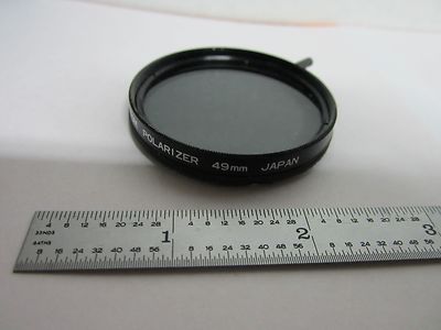 Microscope Polarizer Spiratone 49 mm Optics