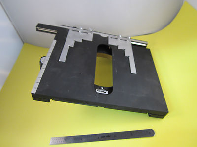 Microscope Nikon Japan Part Stage Slides