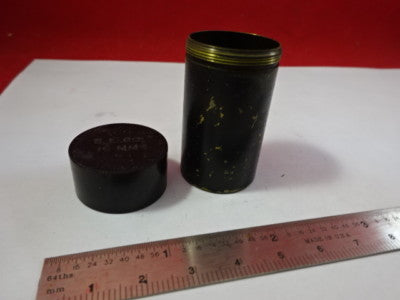 Empty Container Objective Bausch & Lomb Optics Microscope Part