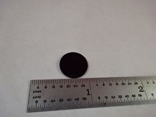 OPTICAL DARK NEUTRAL FILTER MIL-SPEC LASER OPTICS AS PICTURED &7C-A-23
