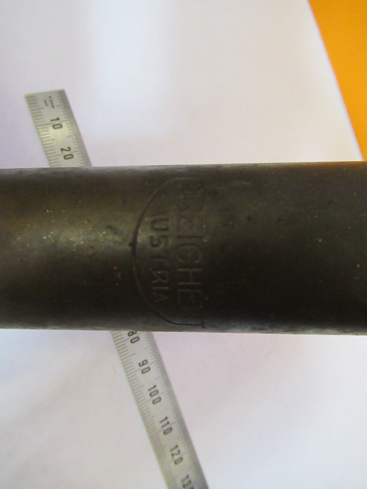 Antique Reichert Austria tubus brass Microscope Part
