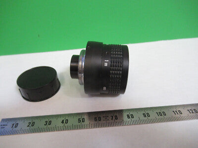 COSMICAR TV LENS INSPECTION 16mm OPTICS MICROSCOPE PART AS PICTURED &Q9-A-132