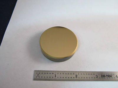 OPTICAL GOLD PLATED MIRROR MIL SPEC LASER OPTICS NICE BIN#15-05 vx
